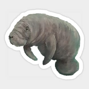 Manatee Sticker